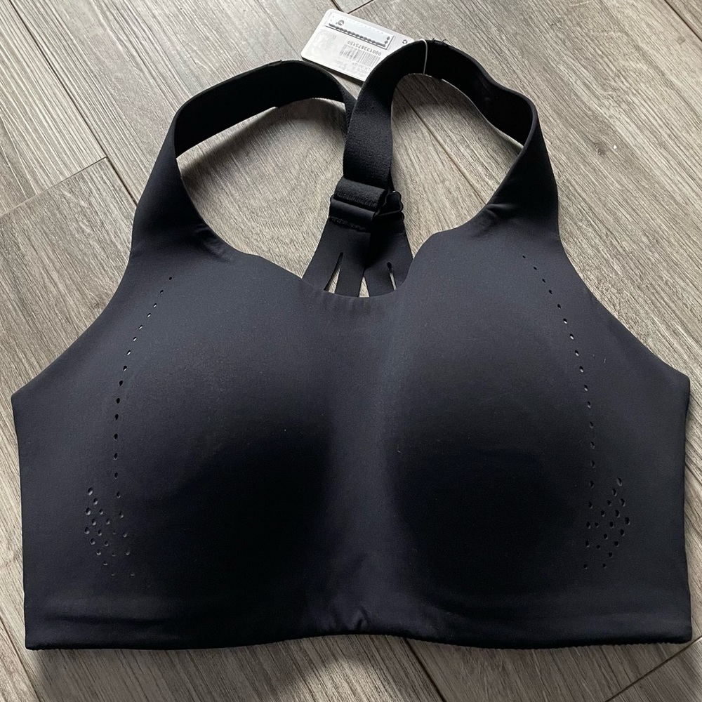 NWT Lululemon Athletica Air Support Bra Black Size 36DDD